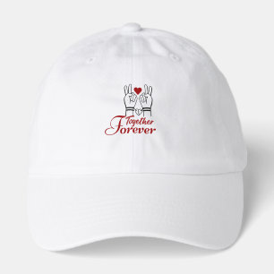 “Together Forever – Romantic Valentine’s Day Coupl Hat