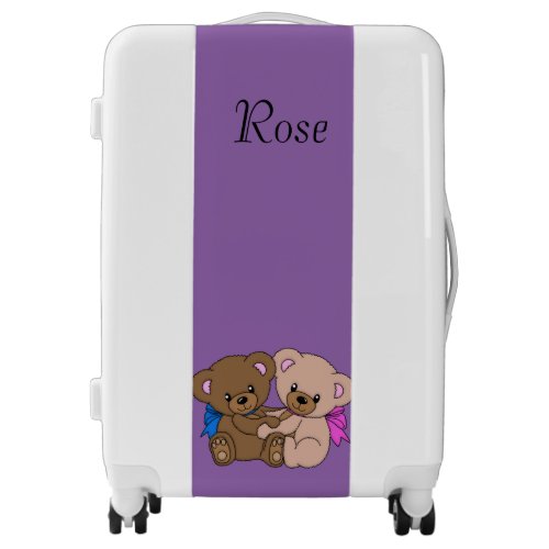 Together Forever Teddy Bear Luggage