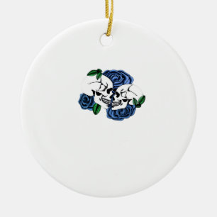 Together Forever Till Death Do Us Classic Look Ceramic Ornament