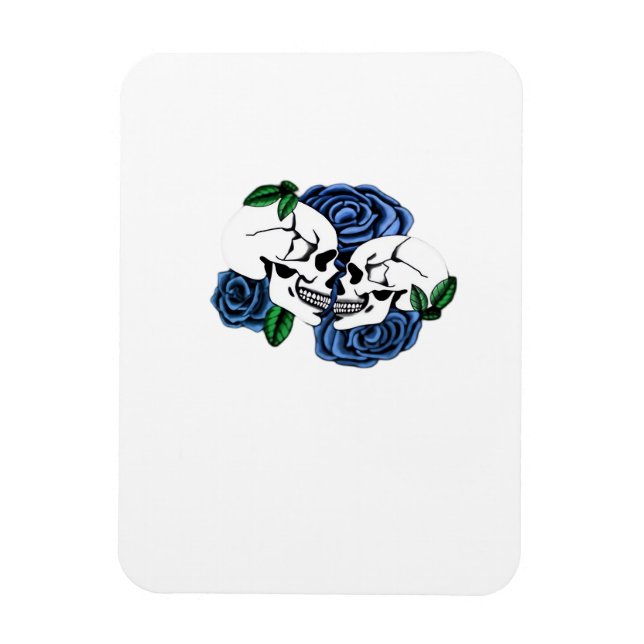 Together Forever Till Death Do Us Classic Look Magnet (Vertical)