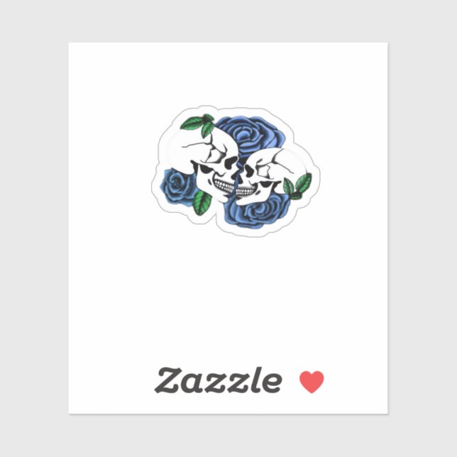 Together Forever Till Death Do Us Classic Look Sticker (Sheet)