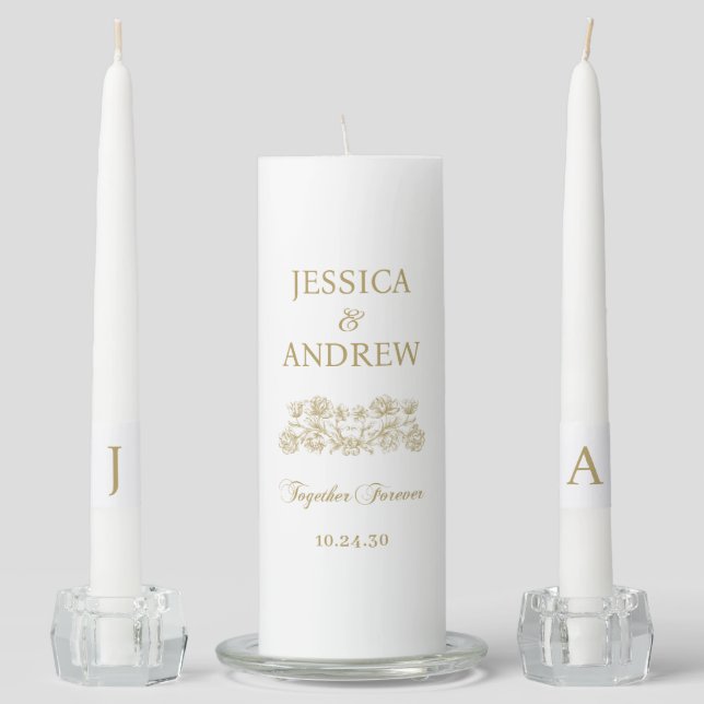 Together Forever Unity Candle Set (Front)