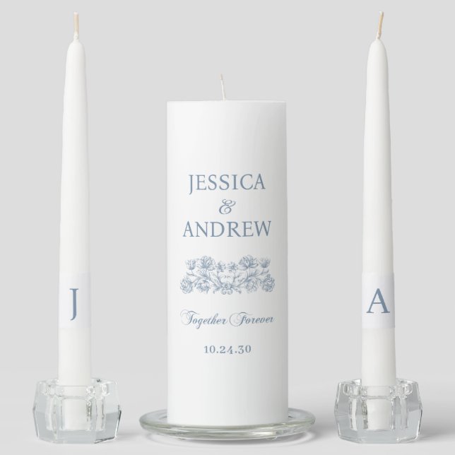 Together Forever Unity Candle Set (Front)