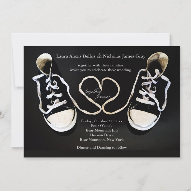 Together Forever Wedding Invitation (Front)