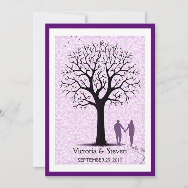 Together Forever Wedding Invitation (Front)