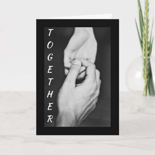 TOGETHER FOREVER_YOU AND ME CARD