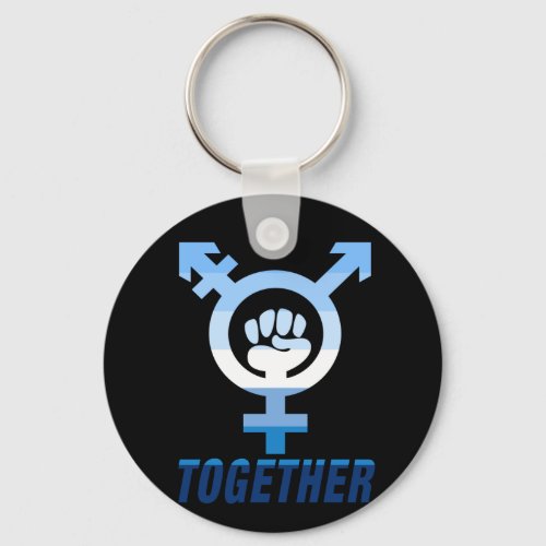 Together _ Gay MLM colors Keychain