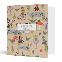 Together in Frog Land 3 Ring Binder