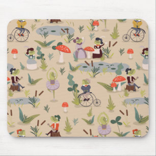 Together in Frog Land Mouse Pad