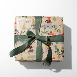 Together in Frogland Wrapping Paper