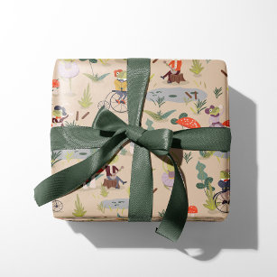 Frog Wrapping Paper Birthday Wrapping Paper Roll Cute Gift 