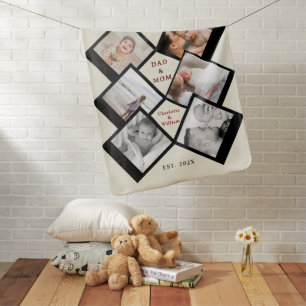 Together Is Everything – Family Photo Baby Blanket