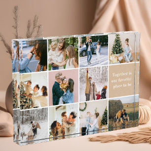 Together Is Our Favorite Place to Be Photo Collage Block