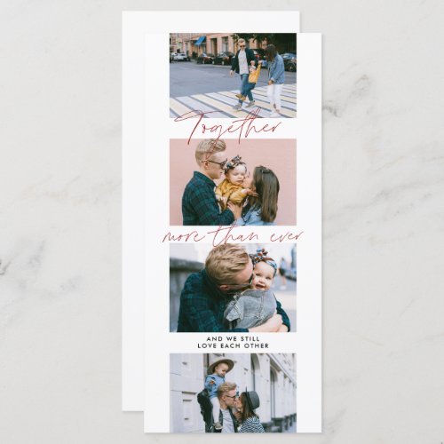 Together More Than Ever  Filmstrip Photo Collage