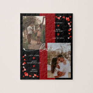 Together More Than Ever Valentine's Day Photo Jigsaw Puzzle