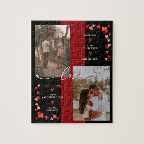 Together More Than Ever  Valentines Day Photo Jigsaw Puzzle
