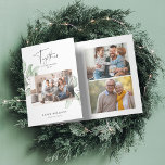 Together Multi Photo Gallery Christmas Tri-Fold Holiday Card<br><div class="desc">A multi photo gallery tri fold card that can be personalized with 7 or more photos and a detailed message.</div>