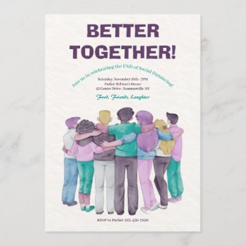 Together Once More Invitation by heartfeltclub at Zazzle