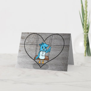 Together or Apart You're Always in My Heart Card