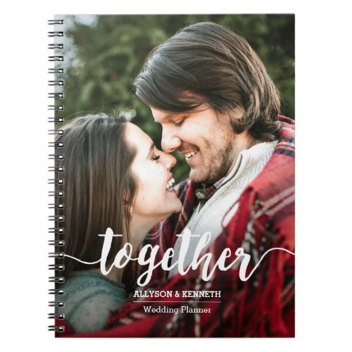 Together Photo Template Hand Lettered Typography Notebook