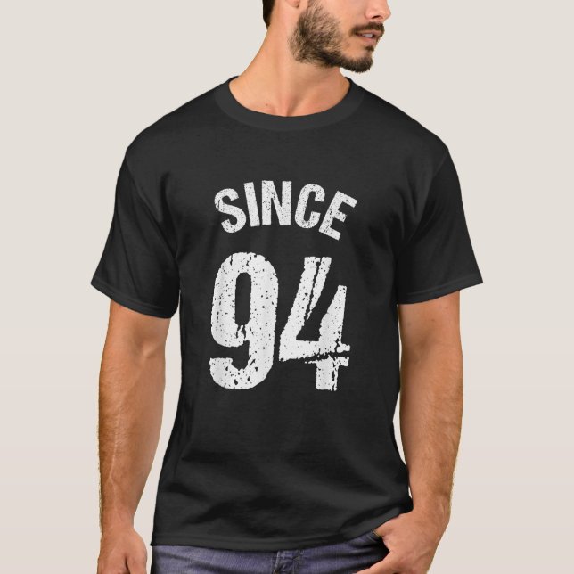 Together Since 1994 Marriage Anniversary or Birthd T-Shirt (Front)