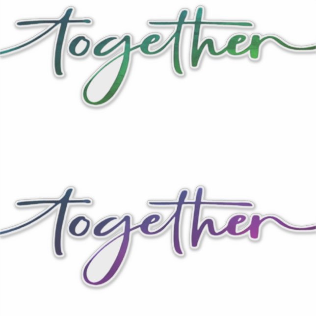 together sticker (Front)