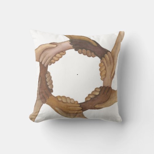 Together we are ONE 16x16 Throw Pillow