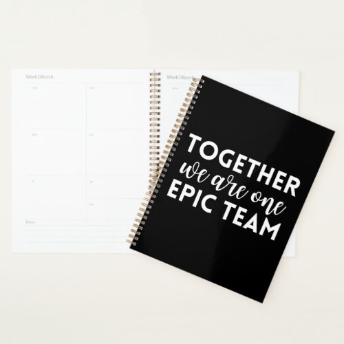 Together we are one epic team planner
