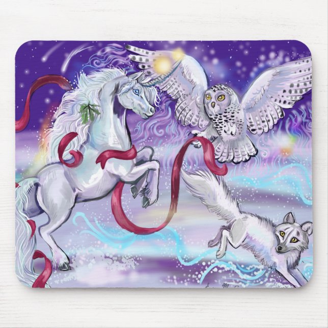 Together we are One Unicorn Mouse Pad (Front)