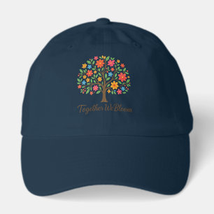 Together We Bloom Floral Dad Hat