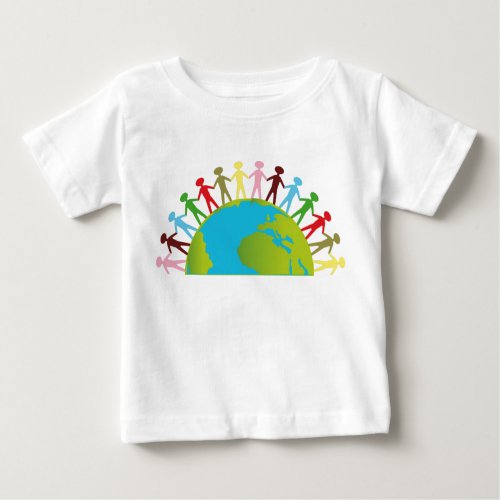 Together we can change the world t_shirt for kids