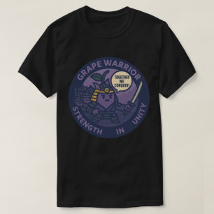 Together We Conquer Samurai Grape T-Shirt