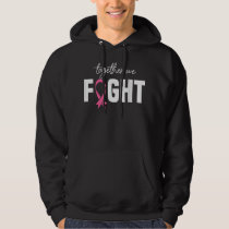 Together we fight breast cancer Awareness pink rib Hoodie