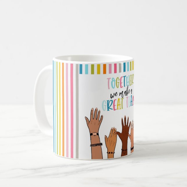 Set of 2 mugs - We make a great team