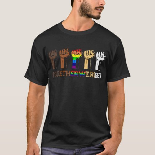 Together We Rise _ Black Lives Matter T_Shirt
