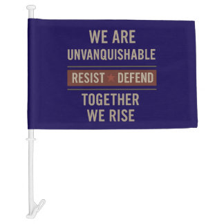 Together We Rise - Car Flag