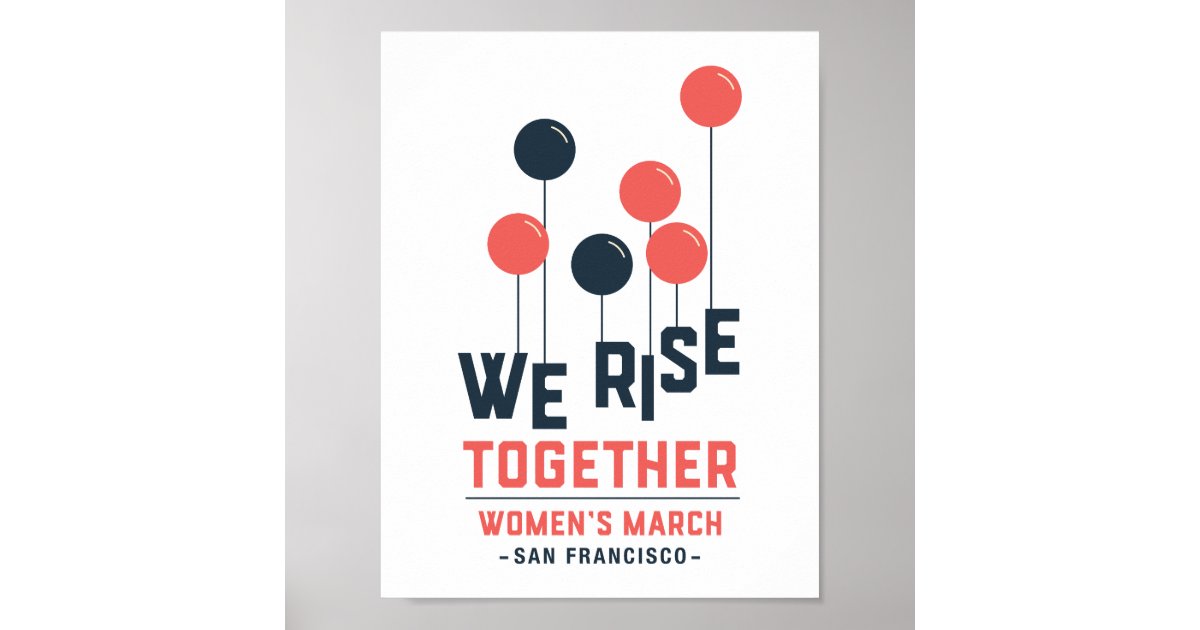 Together We Rise Poster Zazzle