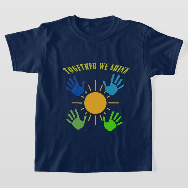 Together We Shine Tshirt (Laydown)