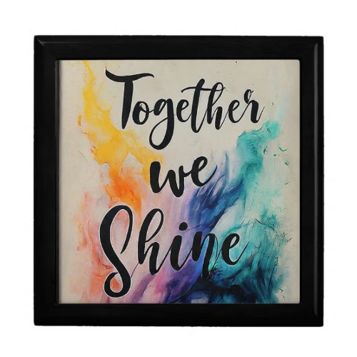 Together We Shine Wall Art  Gift Box