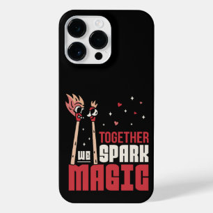 TOGETHER WE SPARK MAGIC MATCHES COUPLE iPhone 14 PRO MAX CASE