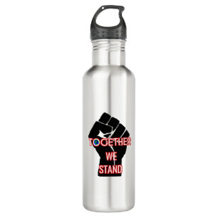 Together We Stand Stainless Steel Water Bottle