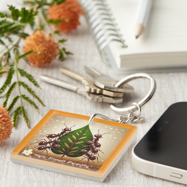 "Together We Thrive" Keychain (Front Right)