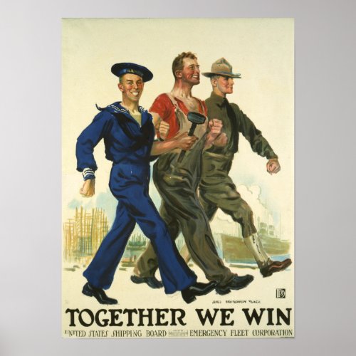 Together We Win Poster