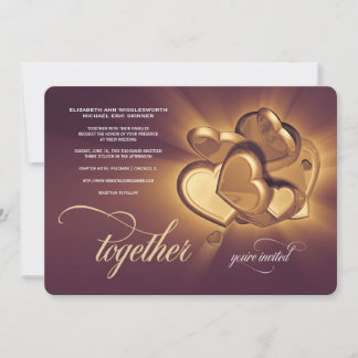 Together Wedding Invitation (Version 2)
