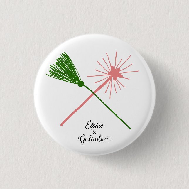 Together We're Unlimited Personalized Besties Pin (Front)