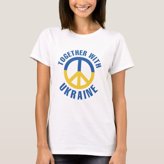 Together With Ukraine T-Shirt (Front)
