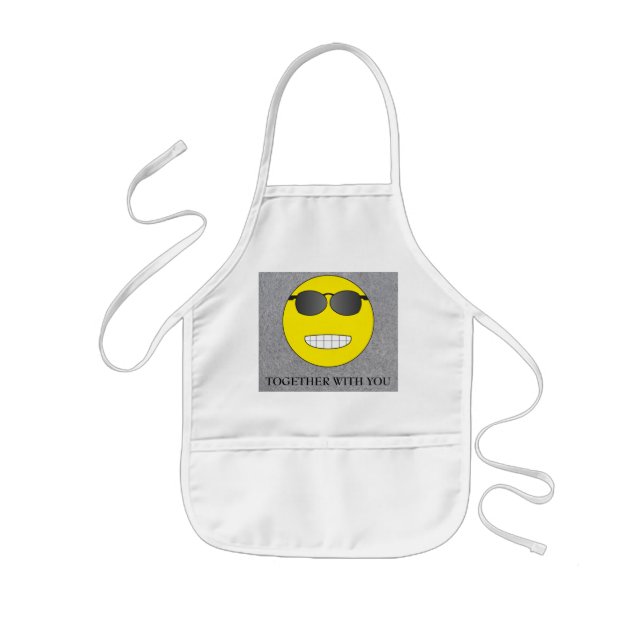 Together with you kids' apron (Front)