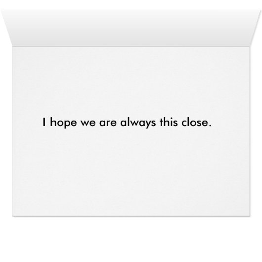 Togetherness (Inside Horizontal (Bottom))