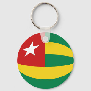 Togo Fisheye Flag Keychain