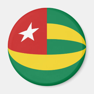 Togo Fisheye Flag Magnet